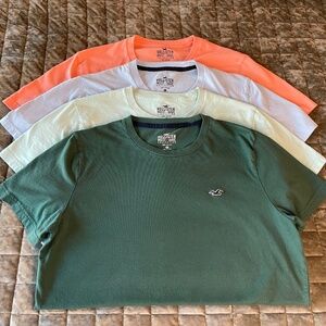 Hollister Co. Men's M Must Have Collection T-Shirts Multi-color Pack (4)